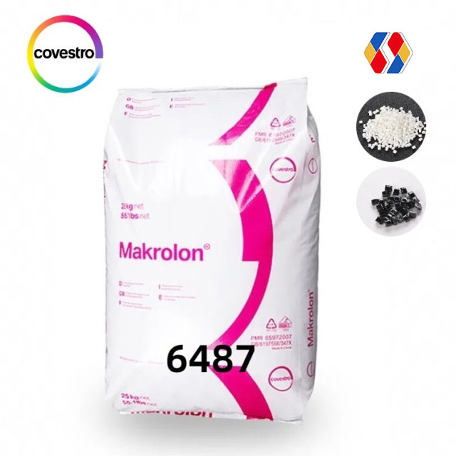 Covestro PC Makrolon 6487 flame retardant,medium viscosity,UV stabilized